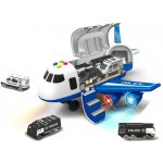 Alltoys Policejní letadlo s otevíracím nákladním prostorem – Zboží Dáma