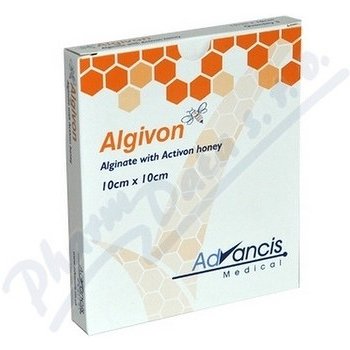 Algivon 10 x 10 cm krytí alginátové antimikrobiální 5 ks