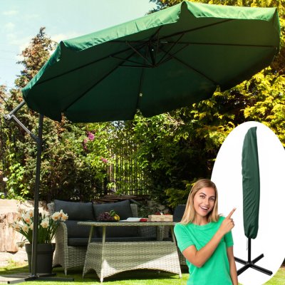 Prehozynapostel Velký zahradní slunečník se stojanem průměr 300 cm ALLZS-2-GREEN – Hledejceny.cz