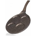 Banquet na 4 lívance s nepřilnavým povrchem Granite Dark Brown 26 cm – Zbozi.Blesk.cz