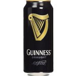 Guinness Draught tmavé nefiltrované 4,2% 0,44 l (plech) – Hledejceny.cz