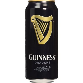 Guinness Draught tmavé nefiltrované 4,2% 0,44 l (plech)