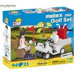 Cobi 24554 Youngtimer Golfové vozítko MELEX 212 – Zboží Mobilmania