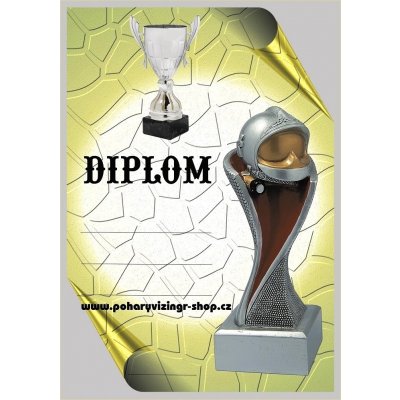 VIZINGR Hasiči diplom A4 č.30 – Zboží Dáma
