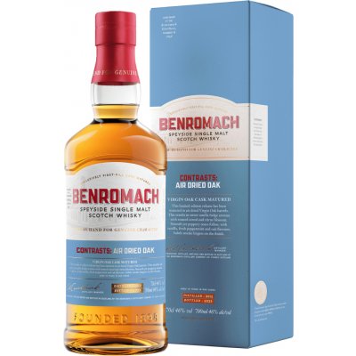 Benromach Contrasts Air Dried Oak 2012 46% 0,7 l (karton) – Hledejceny.cz