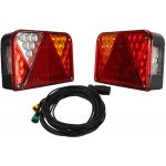 DOBPLAST Zadní světla DPT35 LED + kabelový svazek MANTES 7m 7pinový