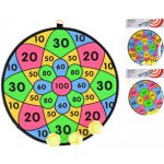 Terč na suchý zip 31 cm + 3 ks míčky - mix variant či barev – Hledejceny.cz