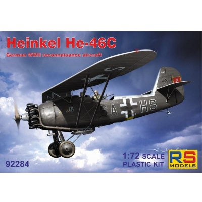 RS Models Heinkel He-46C 'Nachtschlacht' 4x Luftwaffe 92284 1:72