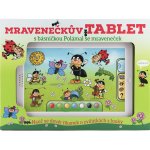 Teddies Mravenečkův tablet plast 30x20x2 cm na baterie se zvukem – Zboží Dáma