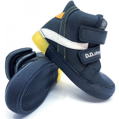 D.D.Step svítící boty A068-398A black – Zboží Mobilmania