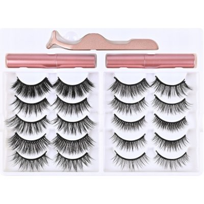 Natural Look Magnetické řasy 3D Sada magnetických řas s aplikátorem – Zboží Mobilmania