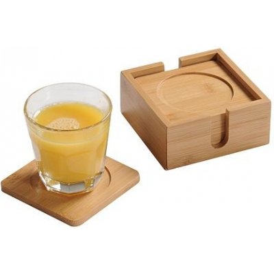 KESPER Podtácky 6 ks 10 cm bambus 58746 – Zboží Dáma