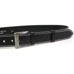 Penny Belts Pánský kožený opasek 26 černý – Hledejceny.cz