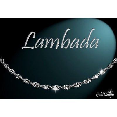 Gold Design Lambada 2- rhodium GD381