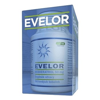 Medochemie Evelor resveratrol 50 mg 30 kapslí