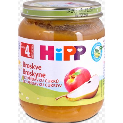 HiPP BIO broskev 125 g – Zbozi.Blesk.cz