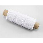 Pružná nit / guma 40122/1101 bílá 1101, návin 30m, průměr 1 mm – Sleviste.cz
