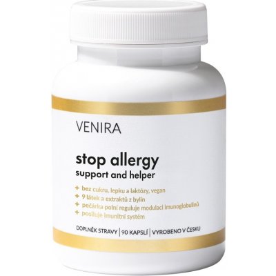 Venira stop allergy support and helper 90 kapslí – Hledejceny.cz