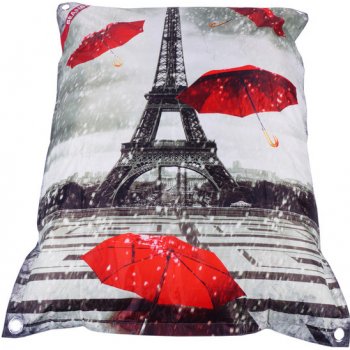 Beanbag 189x140 Eiffel s popruhy