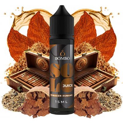 Bombo Solo Juice S & V Tobacco Cubano 15 ml – Hledejceny.cz