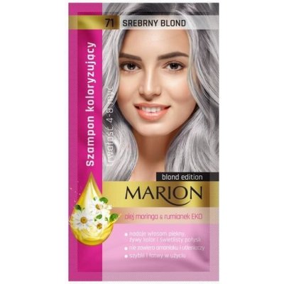 Marion Tónovací šampón 71 stříbrný blond 40 ml – Zboží Mobilmania