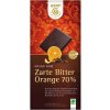 Čokoláda Gepa Bio hořká 70% s pomerančovým olejem, 100 g