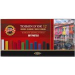 KOH-I-NOOR Toisor D'or Soft Pastels sada suchých pastelů 12 ks – Zboží Dáma