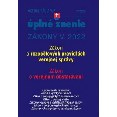 Aktualizácia V/2 2022 – štátna služba, informačné technológie verejnej správy – Hledejceny.cz
