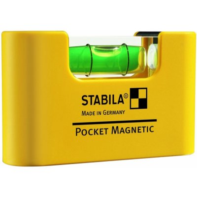 Stabila Mini vodováha Pocket Magnetic 18116, 68 mm, s extra silným magnetem – Hledejceny.cz