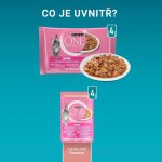 Purina One Junior s lososem a mrkví ve šťávě 4 x 85 g – Sleviste.cz