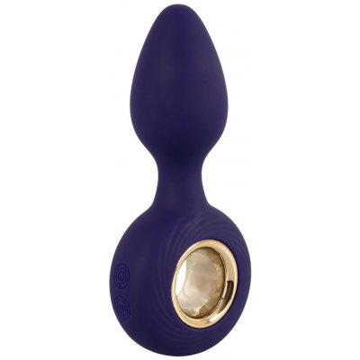 Sweet Smile Vibrating Butt Plug Purple