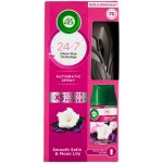 Air Wick Automatický Spray komplet Jemný satén a Měsíční lilie 250 ml – HobbyKompas.cz