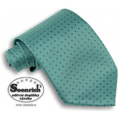 Soonrich kravata tkaná zelená World kwr010 – Zboží Mobilmania