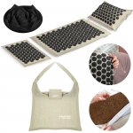 Neo-Sport Akupresurní podložka s hroty Neo-Sport NS-902 šedo-černá – Zboží Mobilmania