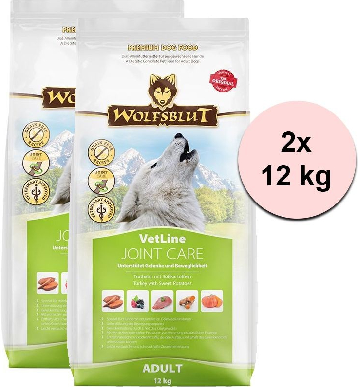 Wolfsblut VetLine Joint Care 2 x 12 kg