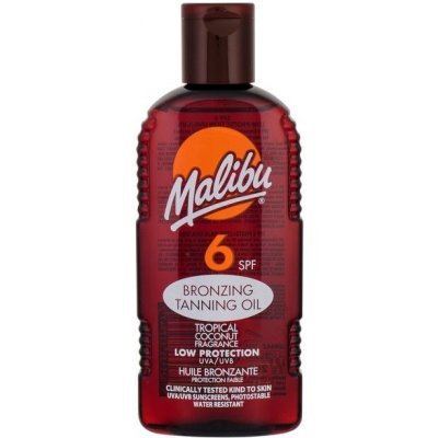 Malibu Bronzing Tanning Oil SPF6 200 ml – Zbozi.Blesk.cz