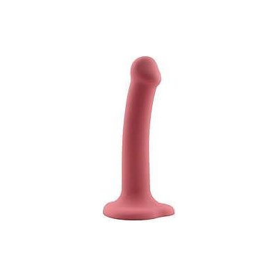 Action Bouncy Liquid Silicone Dildo 6.5″ 16.5 cm Burgundy – Zboží Dáma