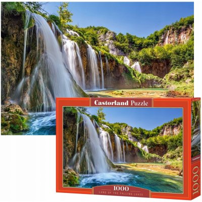 Castorland Země vodopádů 104185 1000 dílků – Zboží Dáma
