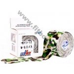 BB Tape kineziologický tejp s designe mmaskování zelená 5 m x 5 cm – Hledejceny.cz