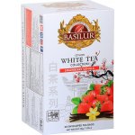 Basilur Bílý čaj White Tea Strawberry Vanilla 20 x 1,5 g – Zbozi.Blesk.cz