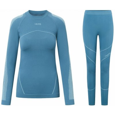 Viking termoprádlo Primeone Lady Set Base Layer Turquise – Zboží Dáma