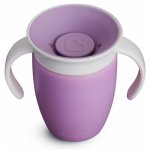 Munchkin juniorský netekoucí hrneček 360°s oušky fialová 207 ml – Zboží Dáma