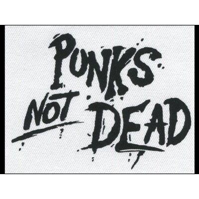 Nášivka PUNK´S NOT DEAD clas wb – Hledejceny.cz