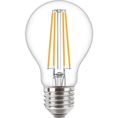 Philips LED žárovka E27 Classic Filament A60 7W 60W teplá bílá 2700K – Hledejceny.cz