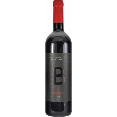 Beneš Reserva červené 2021 13,5% 0,75 l (holá láhev) – Hledejceny.cz