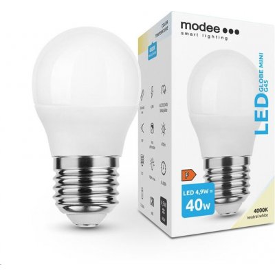 Modee E27 4,9W mini globe LED studená 4000K – Hledejceny.cz