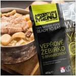 Adventure Menu vepřové žebírko s bramborem 400 g – Zboží Dáma