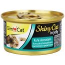 Krmivo pro kočky GimCat Shiny Cat kuře kreveta 70 g