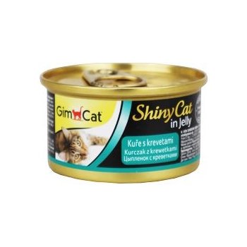 GimCat Shiny Cat kuře kreveta 70 g