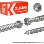 Šrouby do dřeva Klimas Wkręt-Met 10 x 330 mm 25 ks – Hledejceny.cz